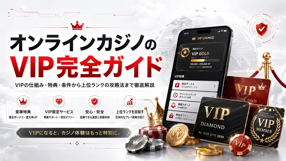 オンラインカジノのVIP