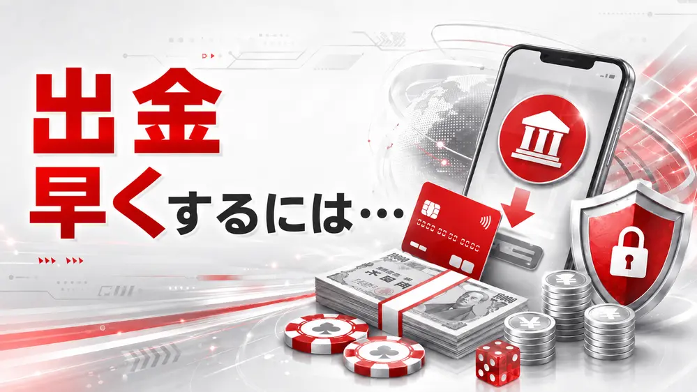 オンラインカジノ 出金 早い